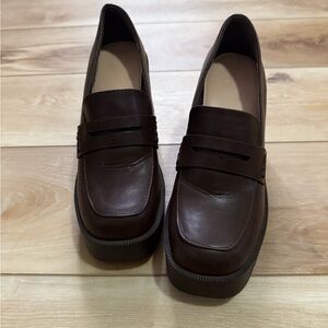 JustFab Dark Brown Heels